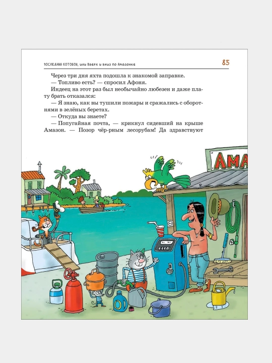 Posledniy "Kotoboy", ili Vverx i vniz po Amazonke