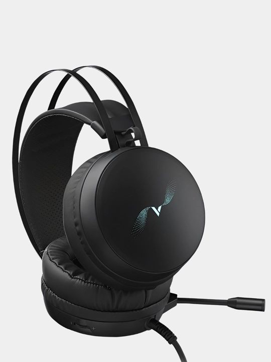 Игровые наушники проводные Rapoo VH310 с микрофоном, RGB-подсветкой и шумоподавлением