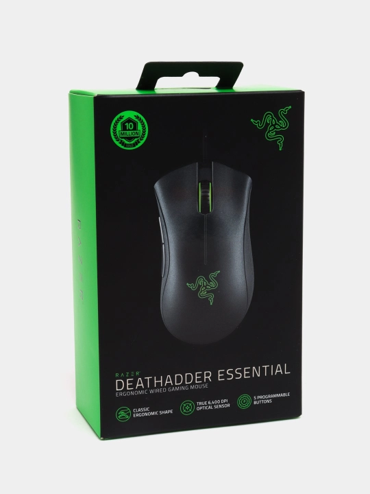 Игровая мышь Razer DeathAdder Essential, проводная