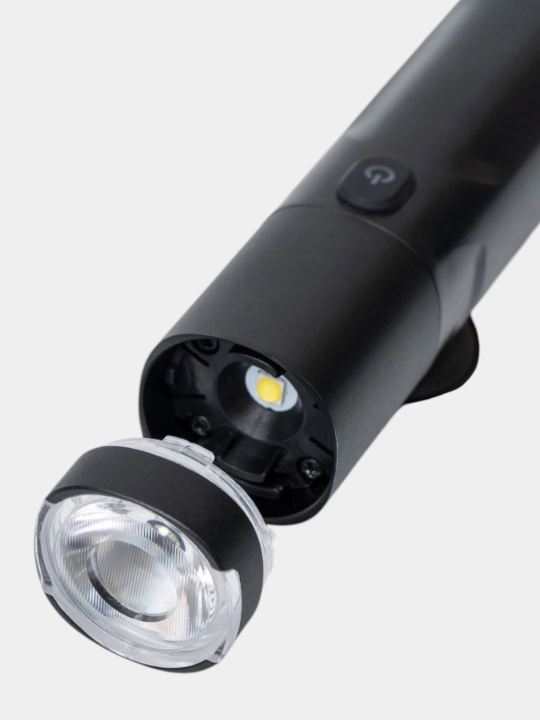 Universal Giyo velo-fonari, alyuminiy korpusda, almashtiriladigan linzalar, IP66 himoya