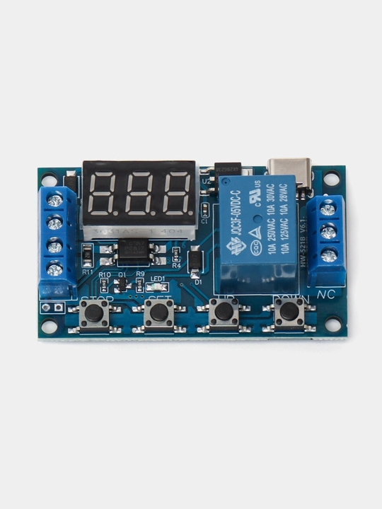 Taymer Vaqt moduli 0 dan 999 minutgacha 1 kanali 5 volt dasturlashtiriladi Arduino