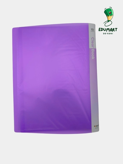 Файловые папки, гелиевые, 10, 20, 30, 40, 60, 80, 100 — EDUMART-EXFAYL-ФИОЛЕТ-FAYL10