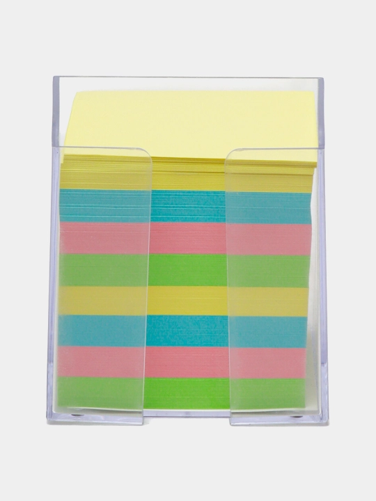 Eslatma bloki STAMM "Image", 8*8*8cm, plastik quti, rang BZ-888401 - 
