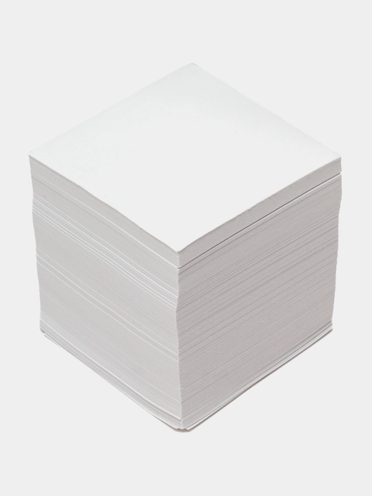 Eslatma bloki STAMM "Standart", 8*8*8sm, oq