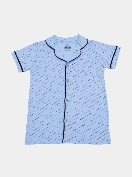 Ikki qismli pijama to'plami, shim va futbolka