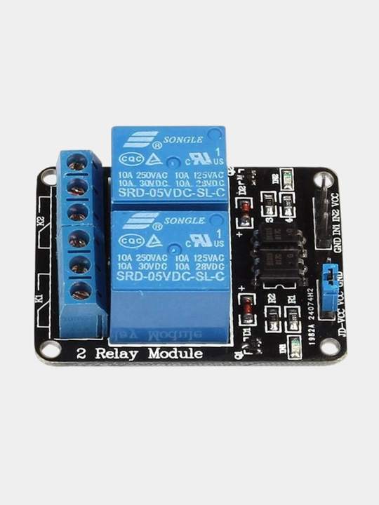Rele moduli 1/2/3/4 kanal 5V 250V/10А