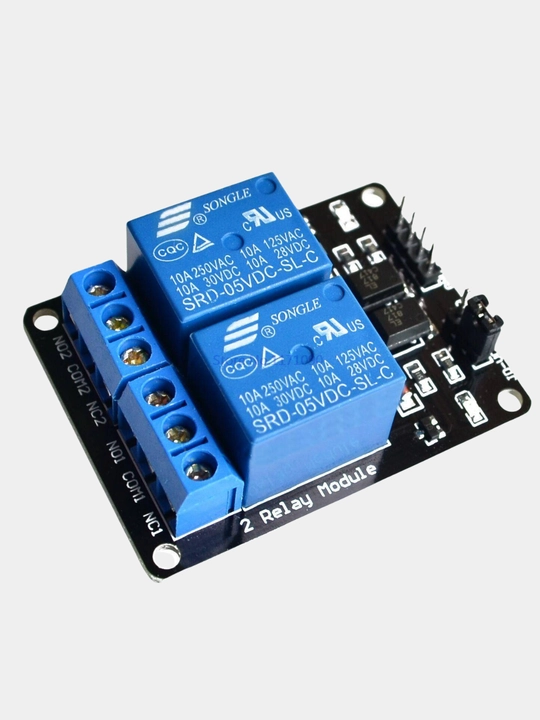 Rele moduli 1/2/3/4 kanal 5V 250V/10А