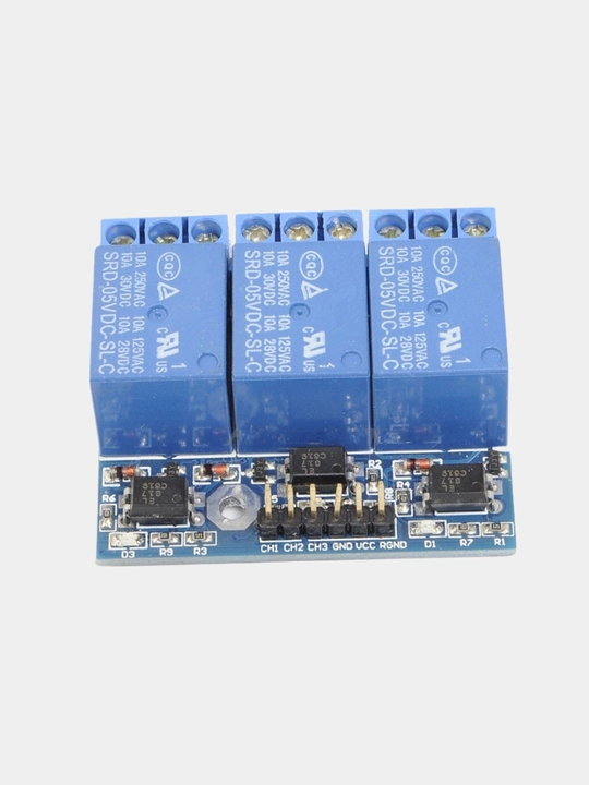 Rele moduli 1/2/3/4 kanal 5V 250V/10А