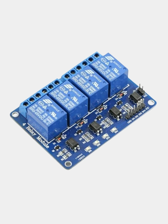 Rele moduli 1/2/3/4 kanal 5V 250V/10А
