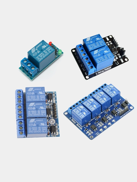 Rele moduli 1/2/3/4 kanal 5V 250V/10А - 