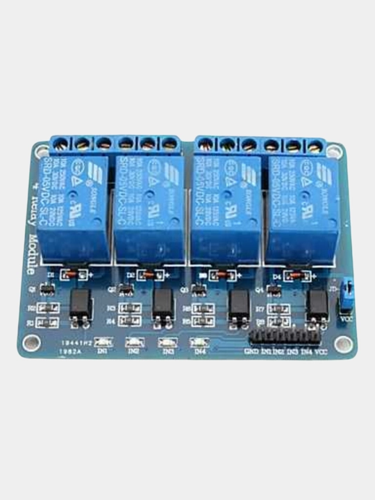 Rele moduli 1/2/3/4 kanal 5V 250V/10А