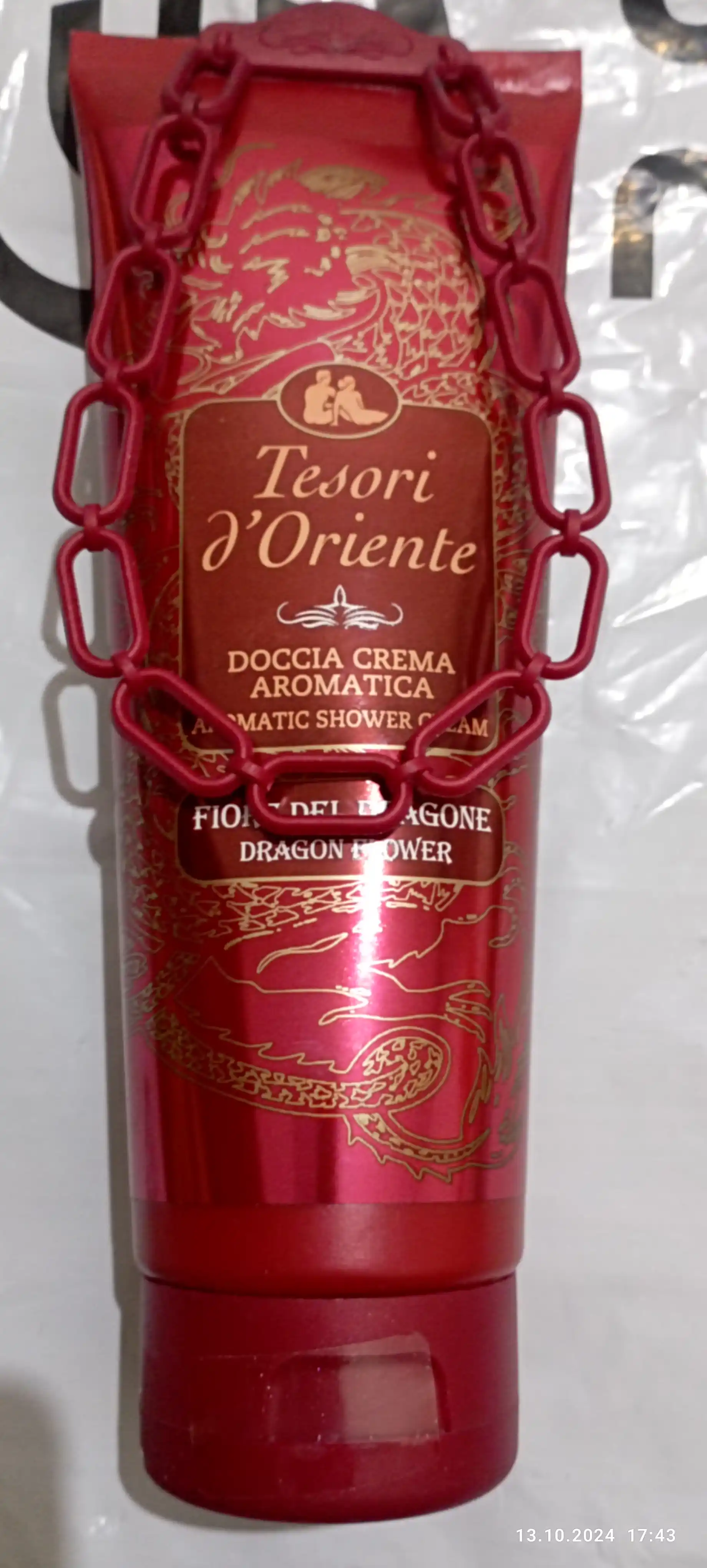 Гель крем для душа Tesori D' Oriente Fiore Del Dragone, цветок дракона, 250 мл