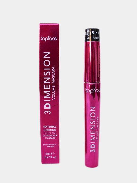 Topface PT314 Kipriklar uchun tush 3D Volume Mascara