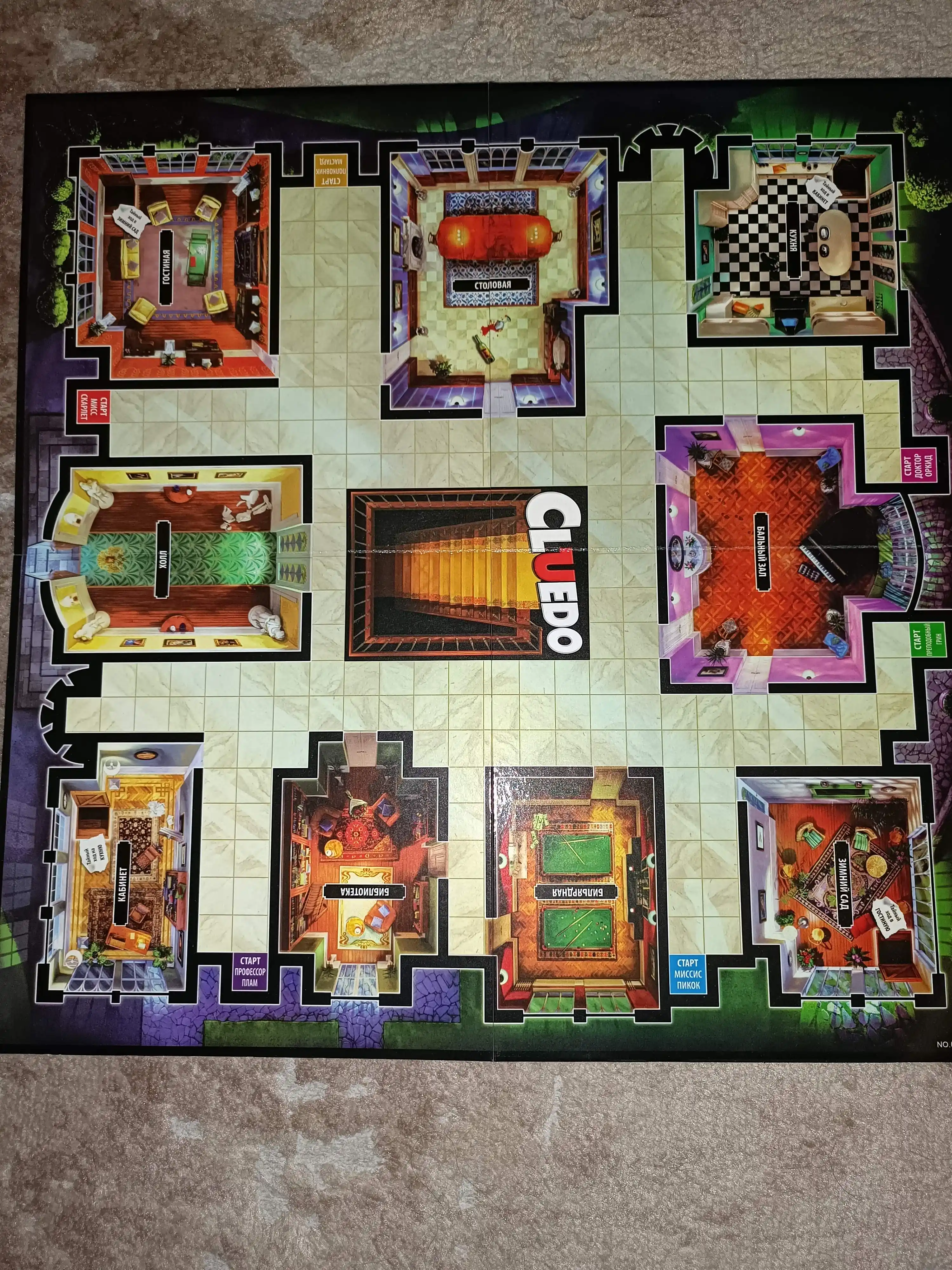 Настольная игра "CLUEDO"