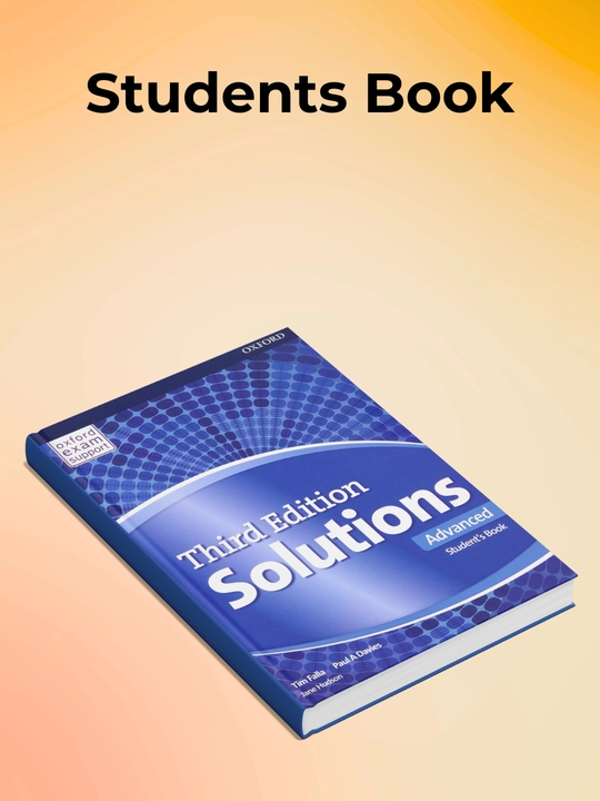 Solutions, Advanced - Student's book and Work Book