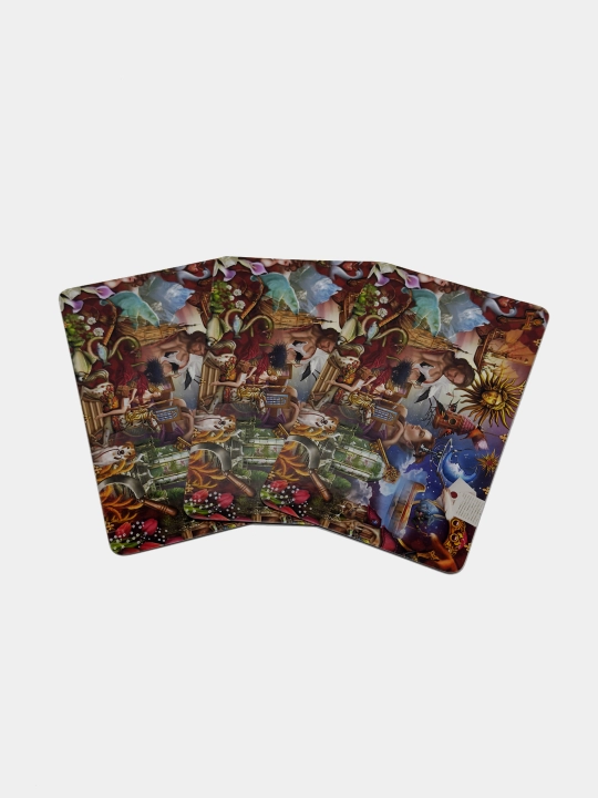 Oracle Gilded Reverie Lenormand, 55 ta karta, mashhur, ta'lim, folbinlik, klassik kartalari