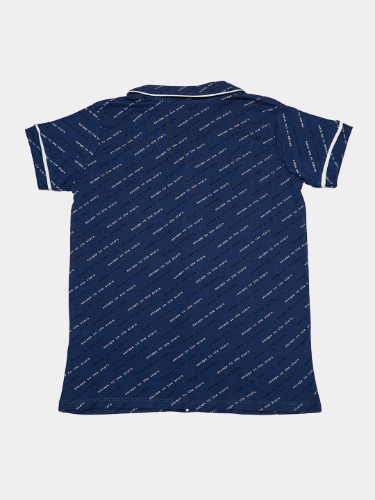 Ikki qismli pijama to'plami, shim va futbolka