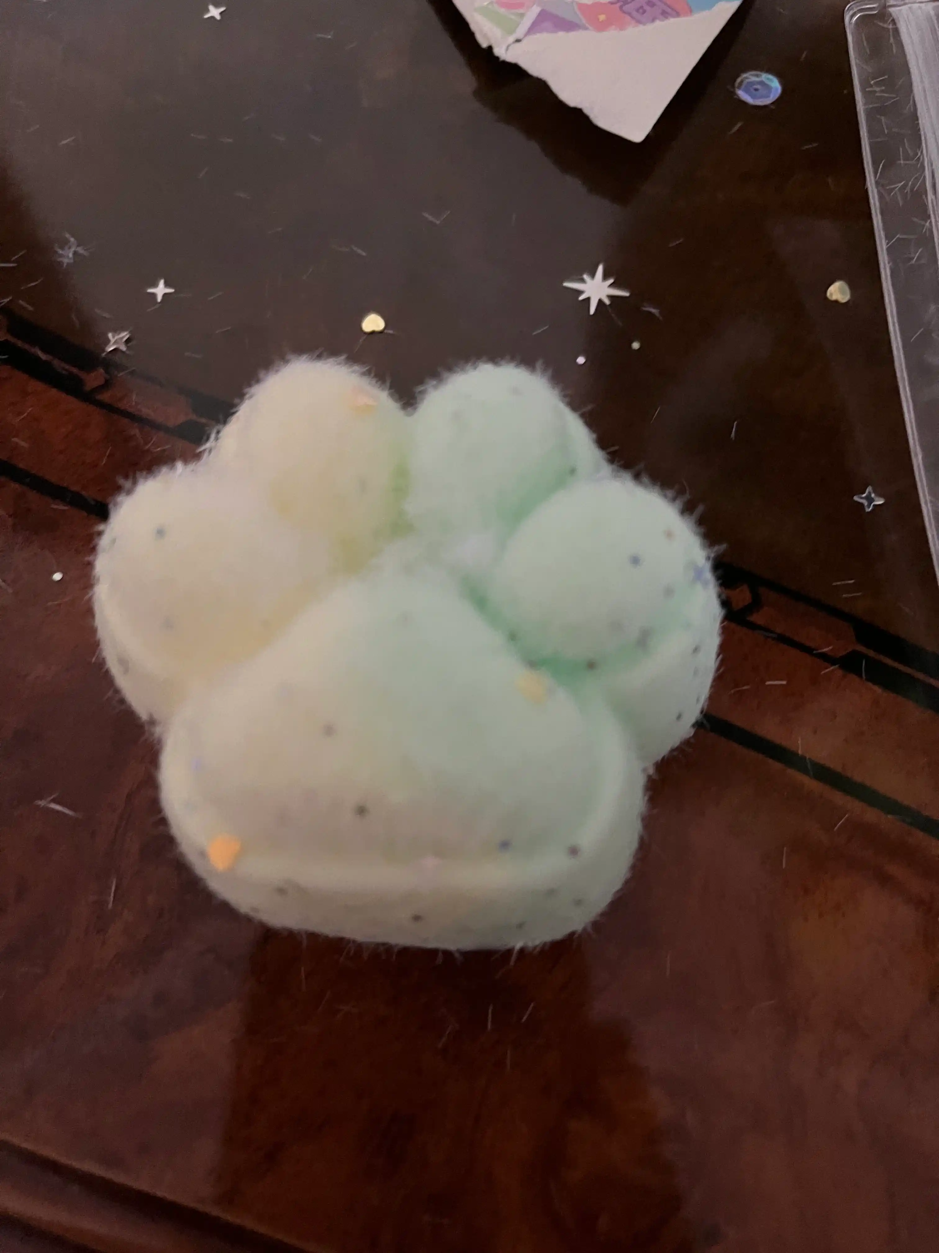 Игрушки сквиш антистресс кошачья лапка, 7 см