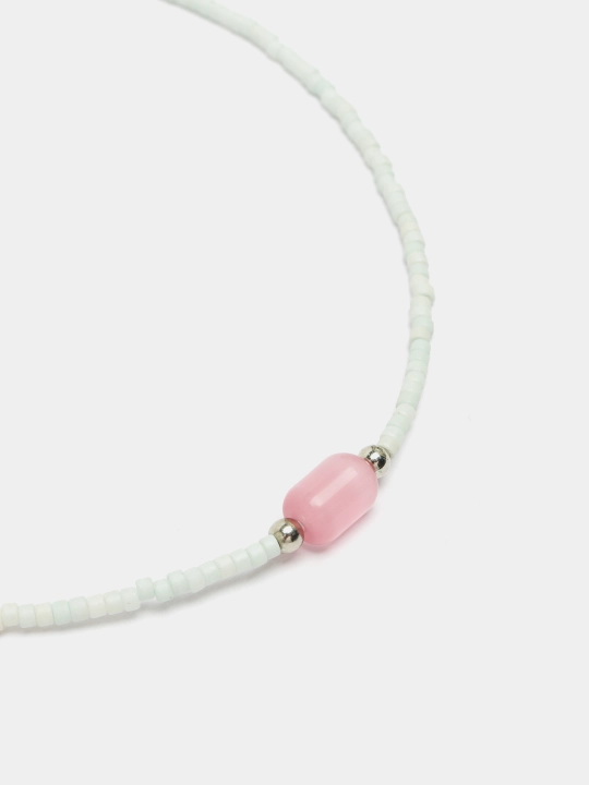 Toshli oq choker Pushti ko‘z - 