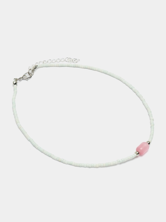 Toshli oq choker Pushti ko‘z