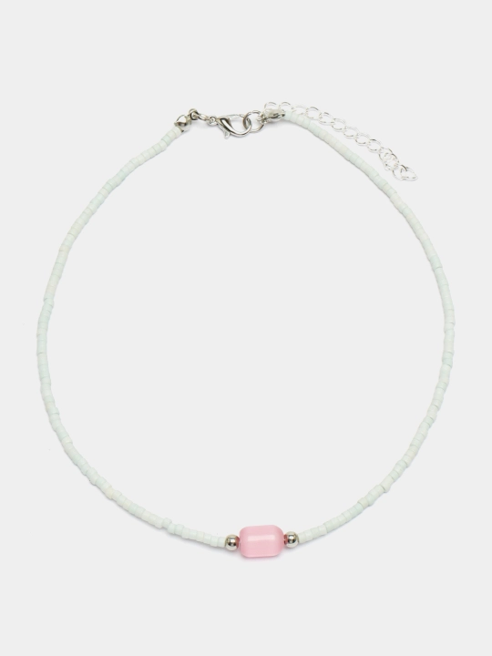 Toshli oq choker Pushti ko‘z