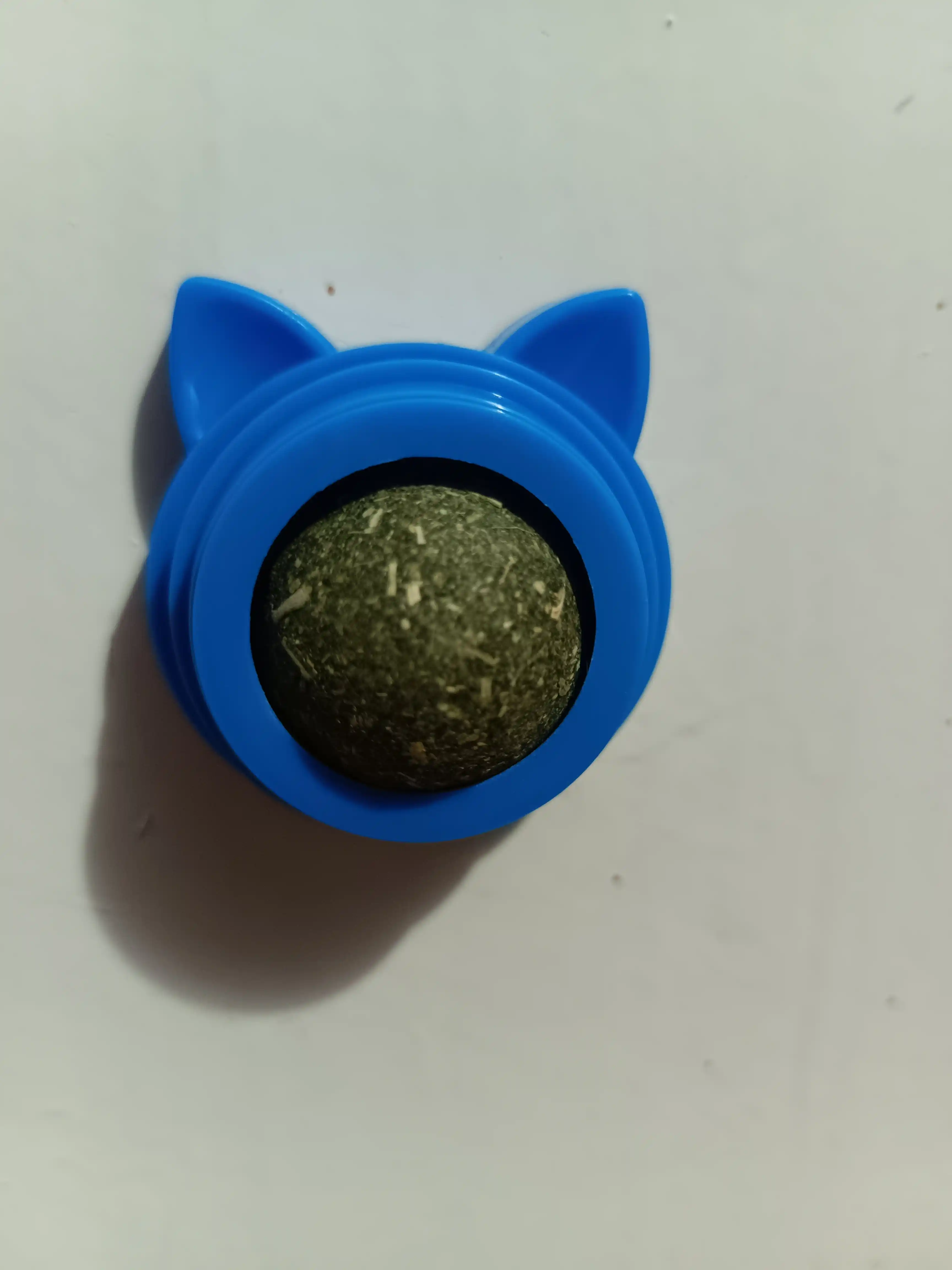 Кошачья мята, игрушка для кошек, шарик  лизун на липучке