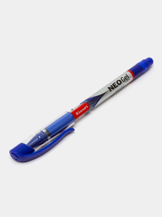 Ручка гелевая синяя Neo Gel Pen Luxor