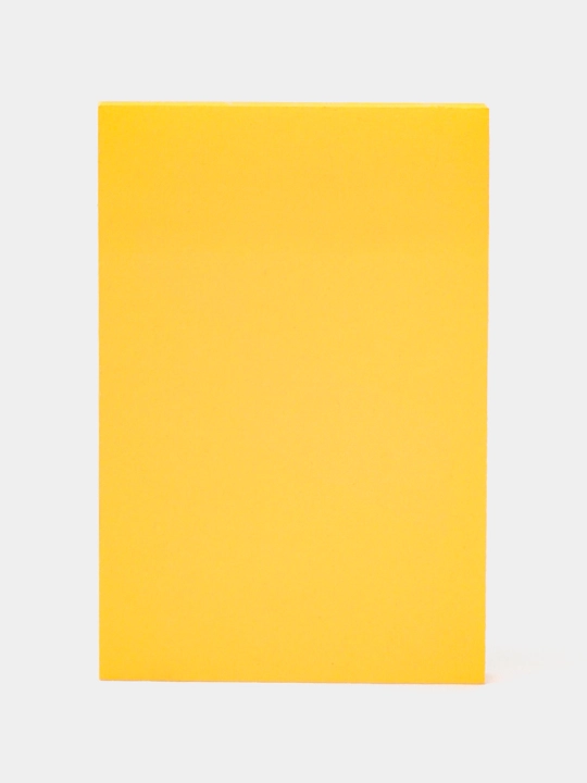 Hatber NEON Eslatma qog'ozi, 100 varaq 76x51 mm, yopishtiruvchi qirrali, to'q sariq