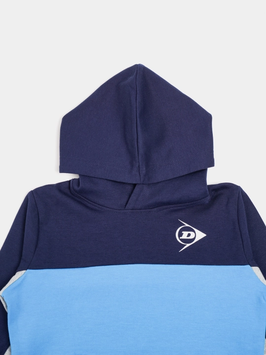 Худи для мальчиков и девочек Dunlop ESSENTIALS KIDS HOODED SWEAT