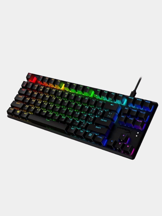 Механическая игровая клавиатура HyperX , RGB с подсветкой, проводная