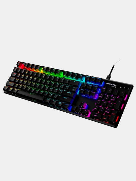 Механическая игровая клавиатура HyperX , RGB с подсветкой, проводная