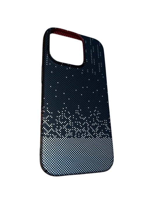 Карбоновый чехол для iPhone X, XR, 11, 12, 13, 14, 15, 16, Mini, Pro, Pro Max, жесткий