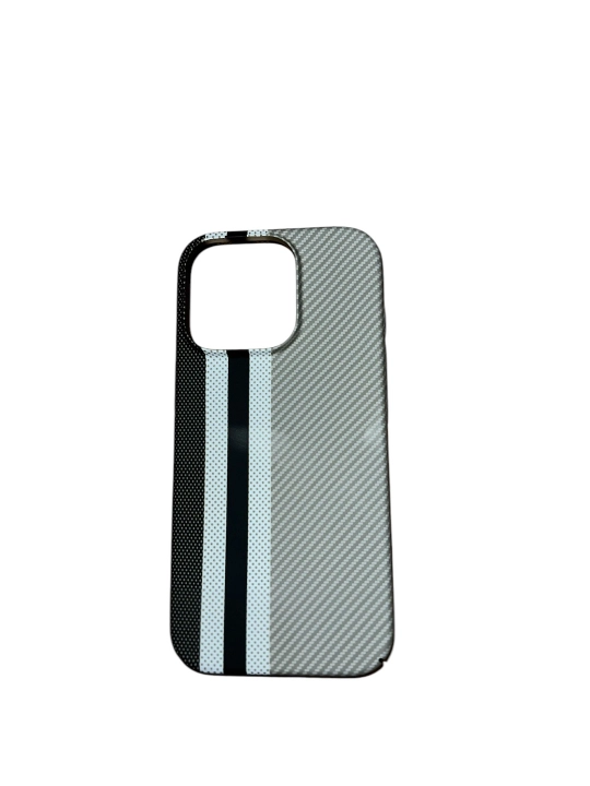 Карбоновый чехол для iPhone X, XR, 11, 12, 13, 14, 15, 16, Mini, Pro, Pro Max, жесткий - 