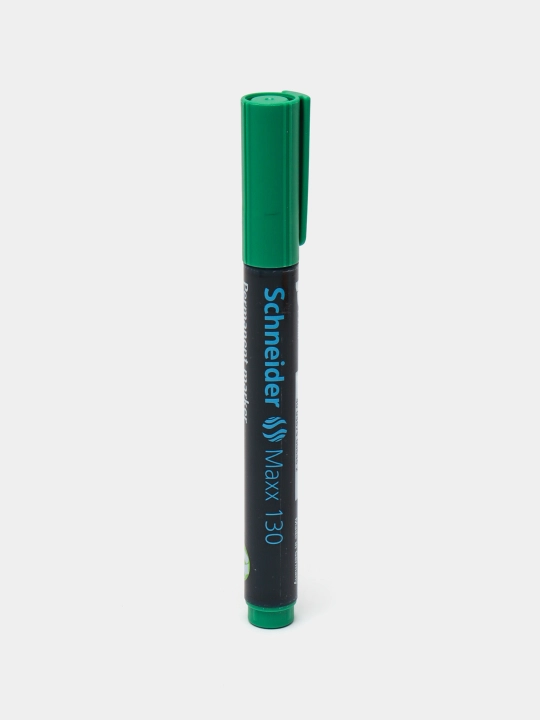 Маркер перманентный Schneider 130, 1-3mm/зел