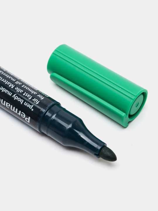 Маркер перманентный Schneider 130, 1-3mm/зел
