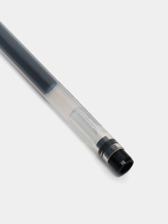 Hatber ruchkasi, Pick geli, 0,7 mm qora, GP_085158, rezinali gripp bilan
