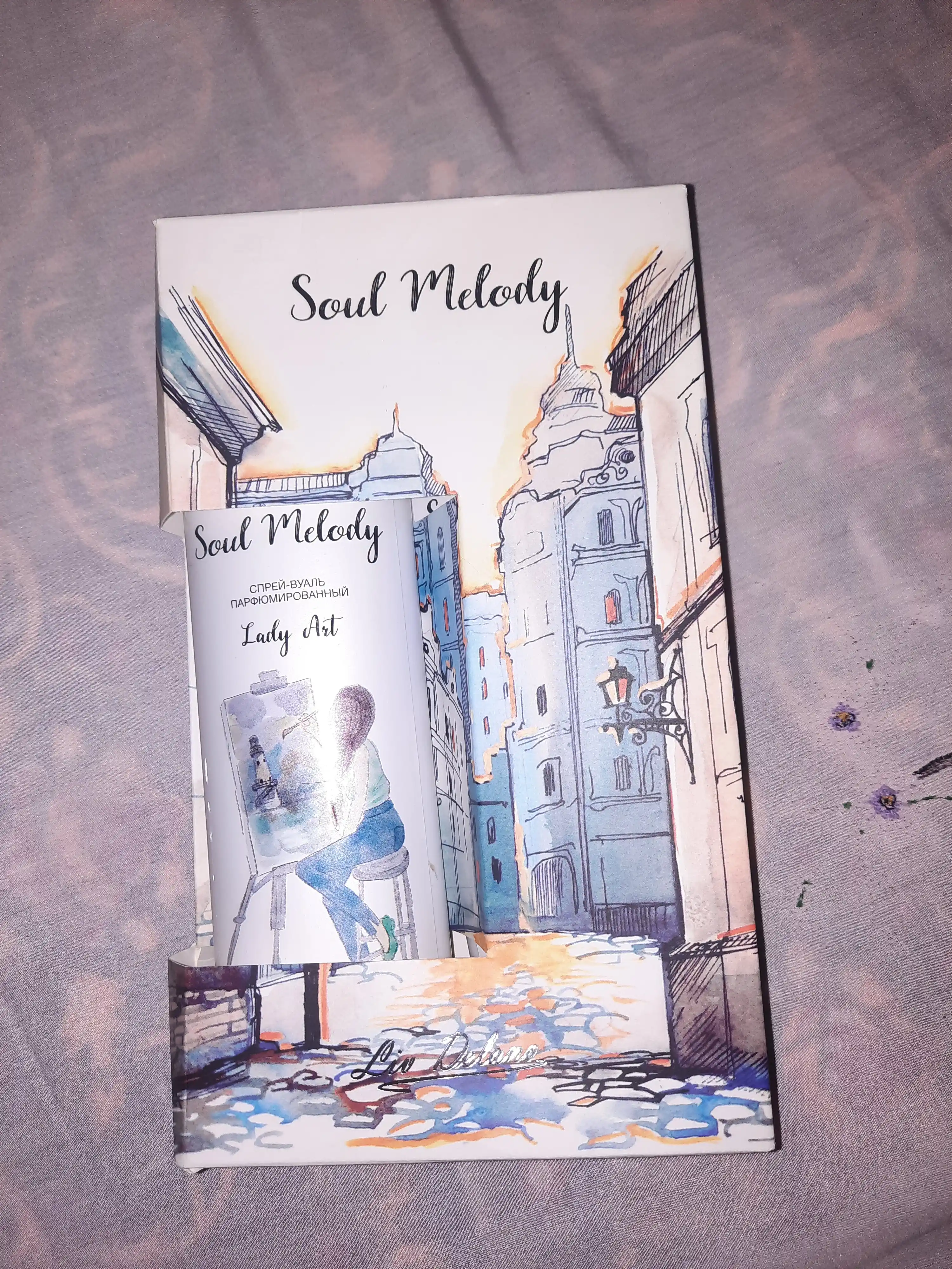 Подарочный набор для женщин Liv Delano Soul Melody Lady Art, 650 г