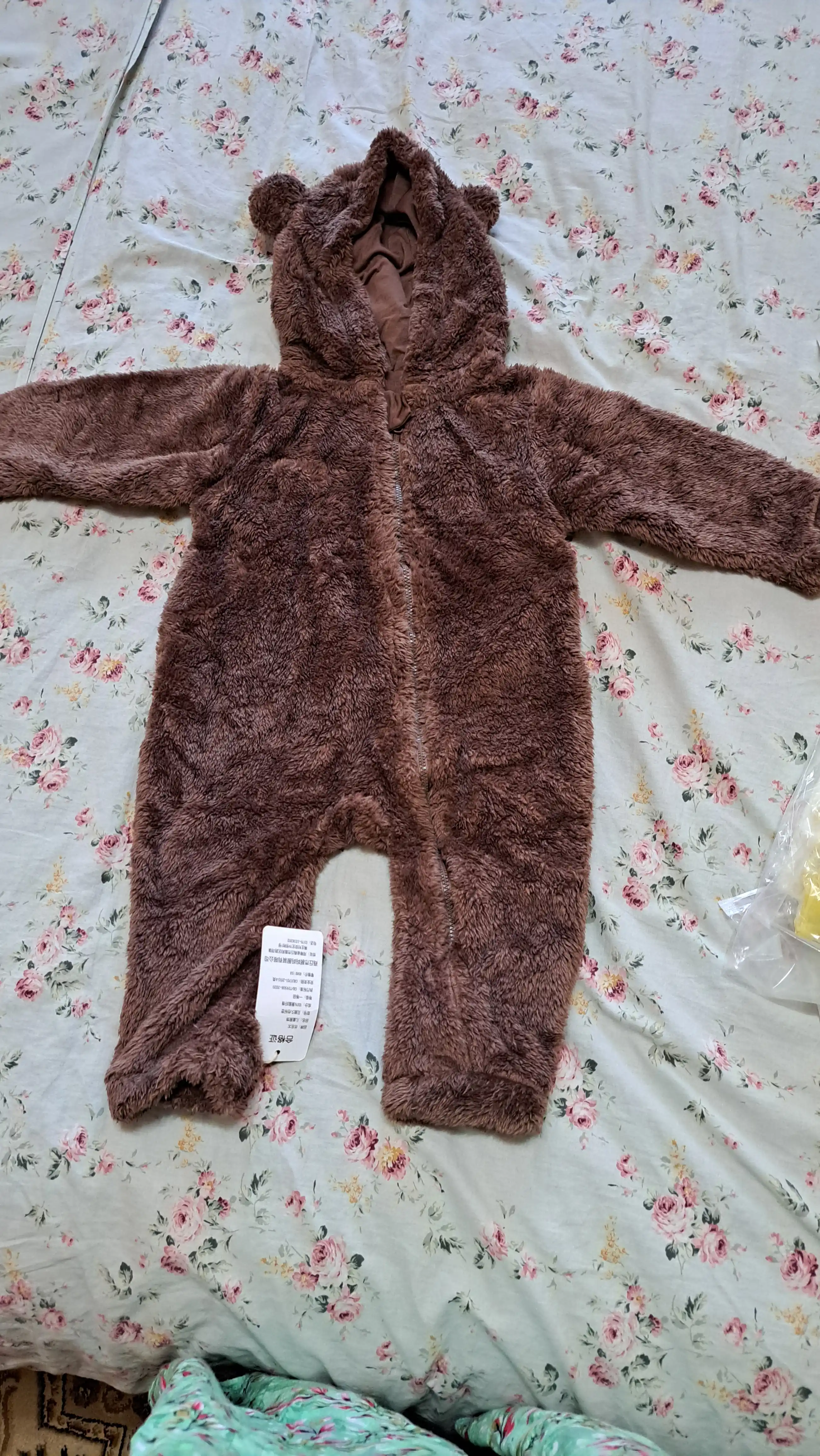 Плюшевый комбинезон для новорожденных малышей Teddy Bear