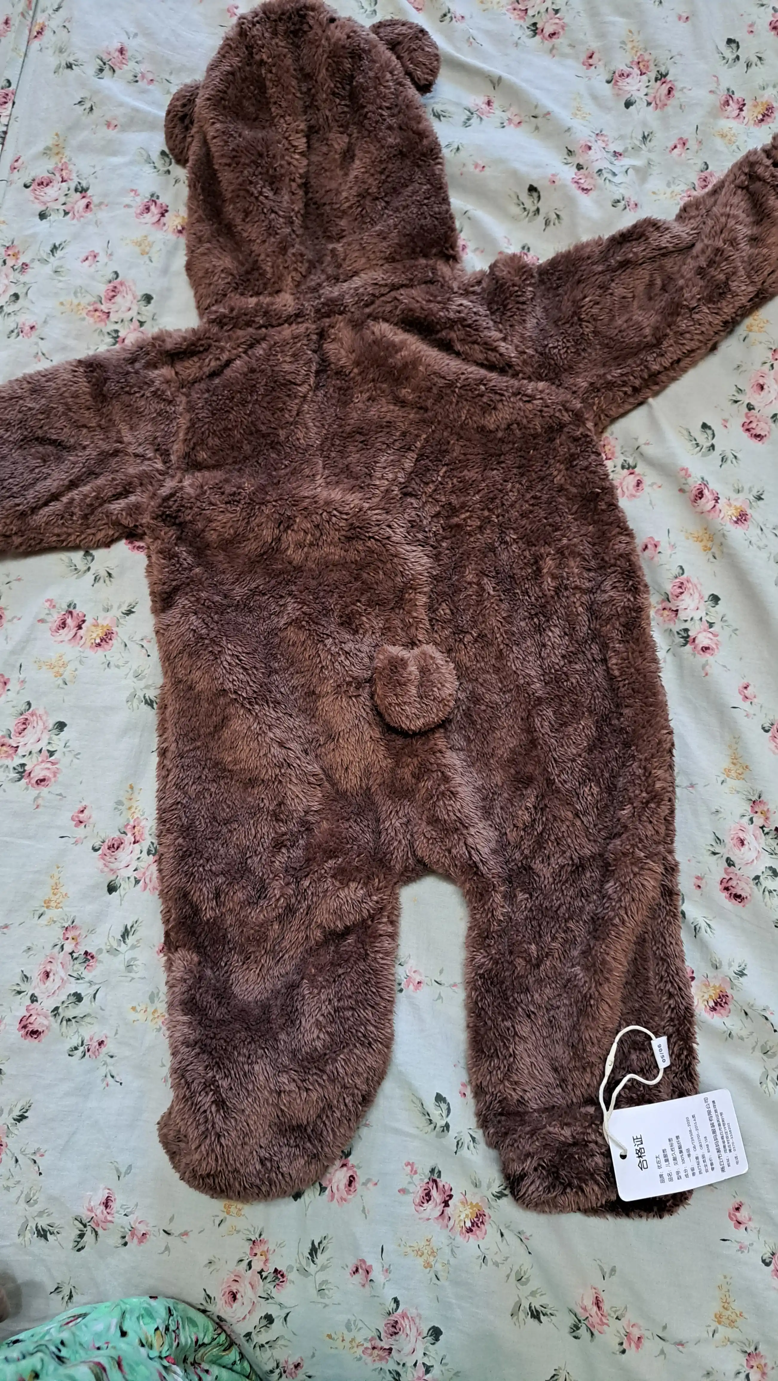 Плюшевый комбинезон для новорожденных малышей Teddy Bear