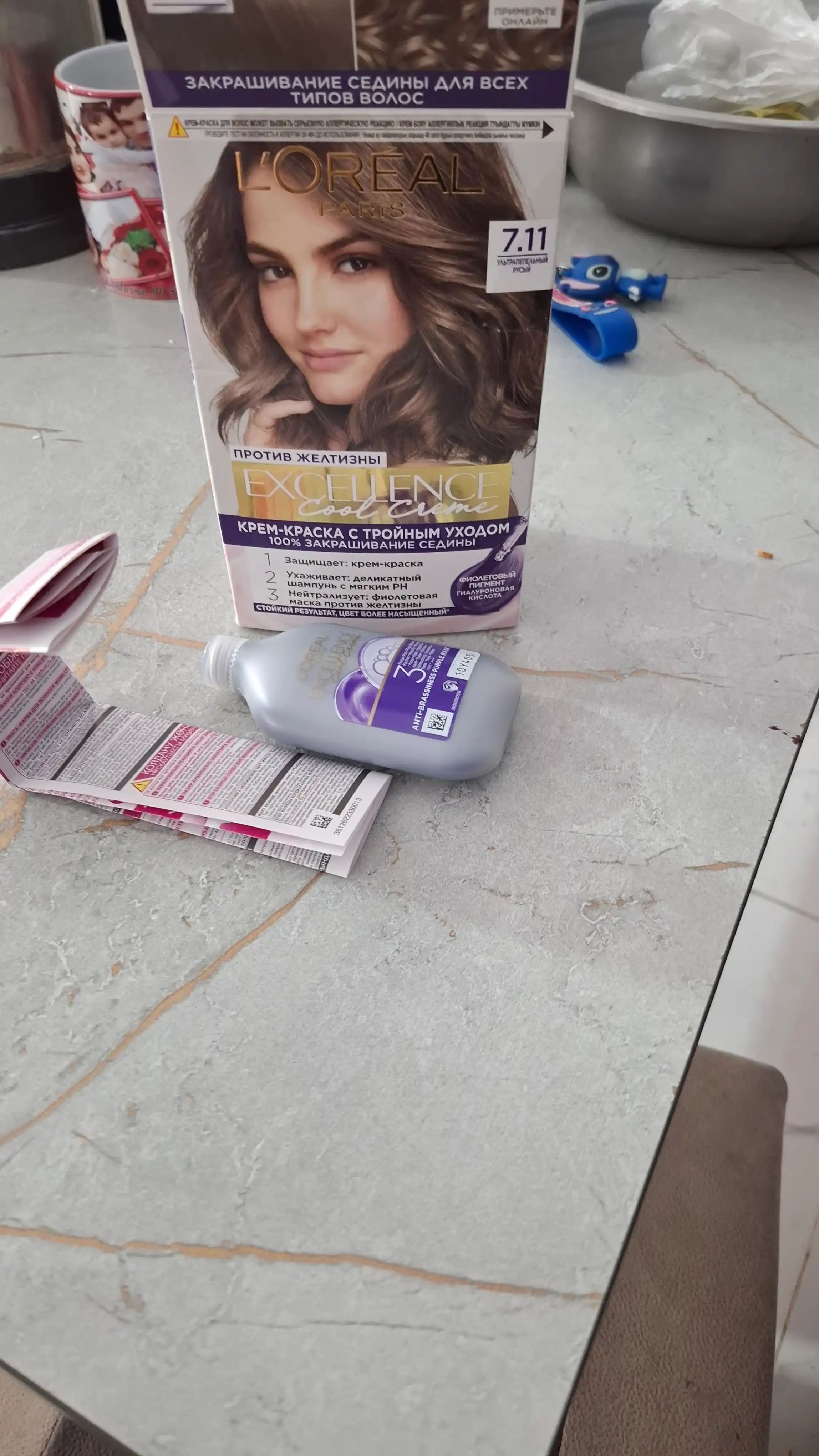 Краска для волос L'Oreal Paris Excellence Cool Creme