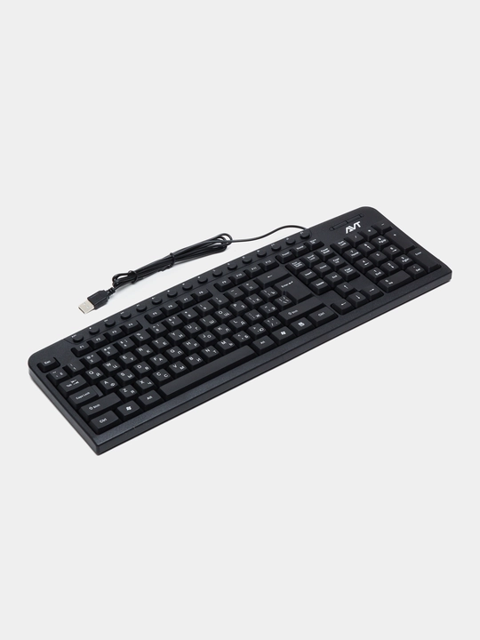 Klaviatura AVT KBM300, USB, qora