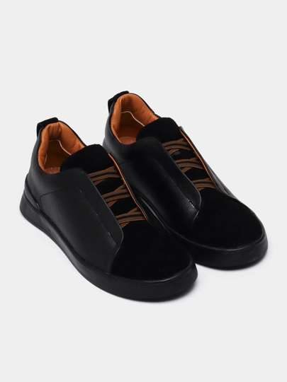 Мокасины мужские ZEGNA, из натуральной кожи, на весенне-летний сезон, 39 - 43 — MNMACC-ZEGREM-ИНДИГО-42