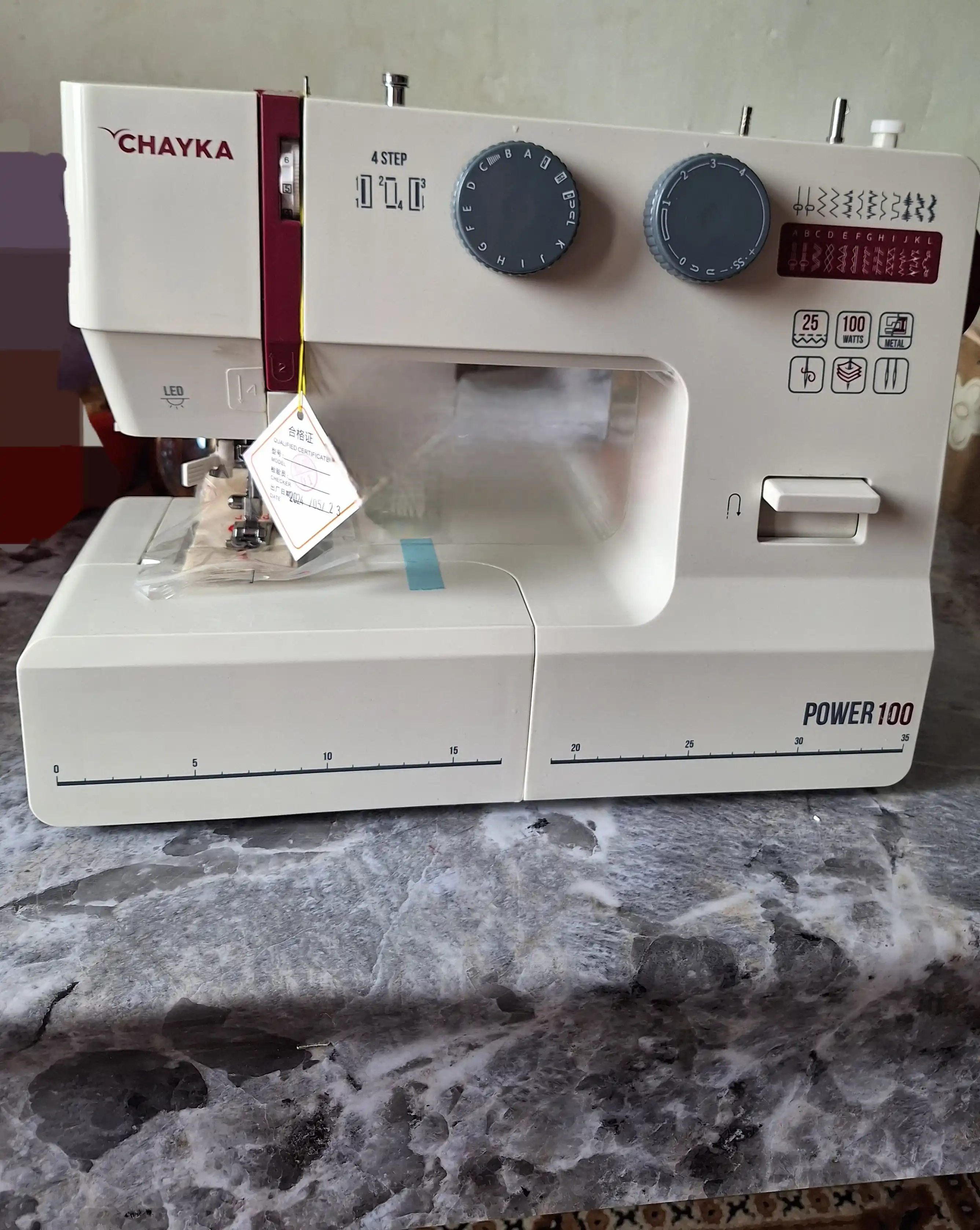 Tikuv mashinasi CHAYKA Power 100