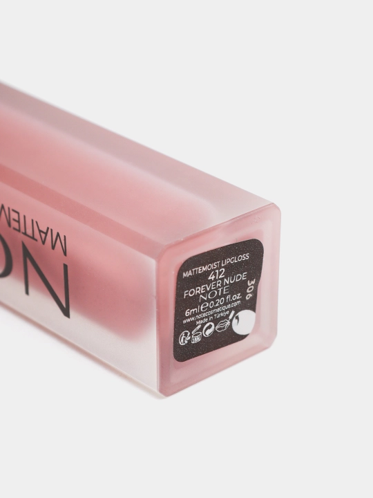 Labga blesk Note Mattemoist Lipgloss 401, 402, 403, 409, 410, 411, 412, 413 va 414, 6 ml