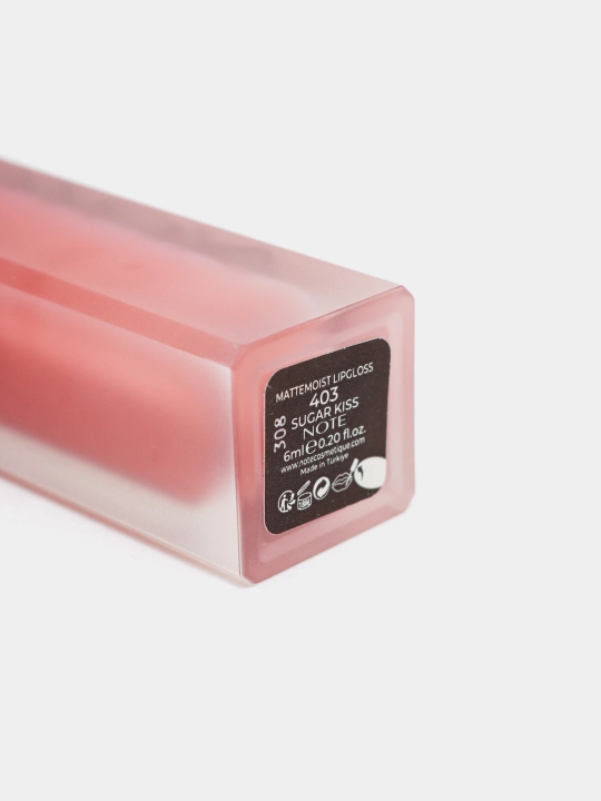 Блеск для губ Note Mattemoist Lipgloss 401, 402, 403, 409, 410, 411, 412, 413 и 414, 6 мл