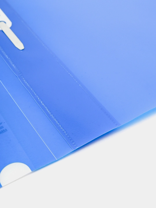 Plastik papka. STAMM A4, 180 mikron, ko'k va shaffof MM-30911 minish