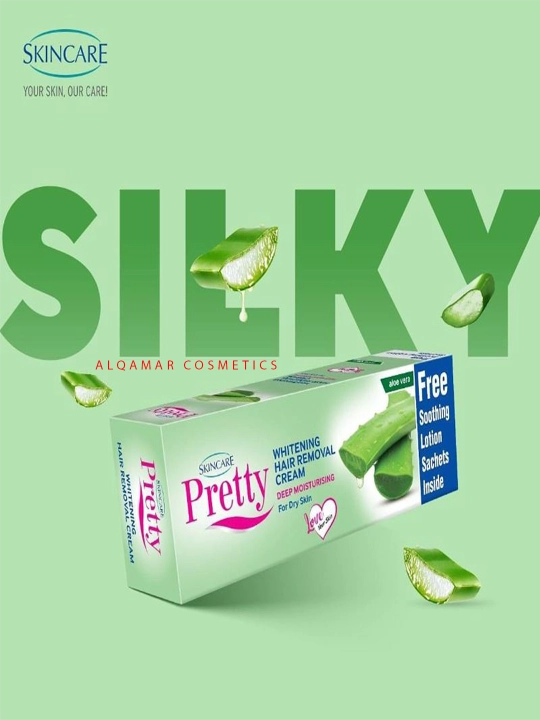 Krem depilatsiya Pretty white kremi ultra-yumshoq va tez ta'sir qiladi, 125 ml, Pakistan - 