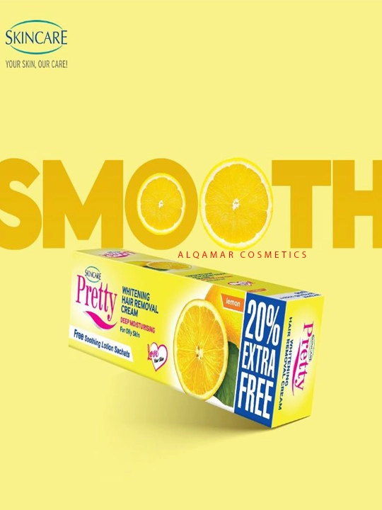Krem depilatsiya Pretty white kremi ultra-yumshoq va tez ta'sir qiladi, 125 ml, Pakistan - 