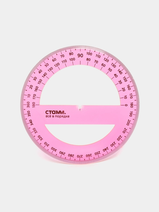 O'tkazgich 10 sm, 360 STAMM, plastik, shaffof, neon ranglar, turli xil TR41