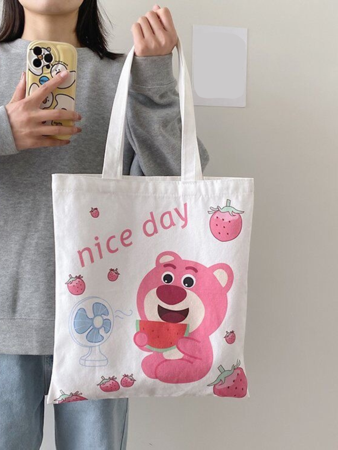 Ayollarning kundalik shopper sumkasi, yelka ustida, 37 * 33 sm